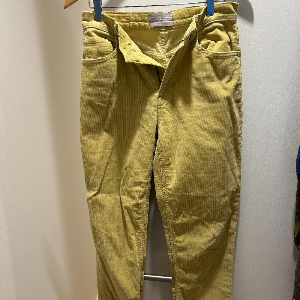 Everlane Corduroy, Yellow